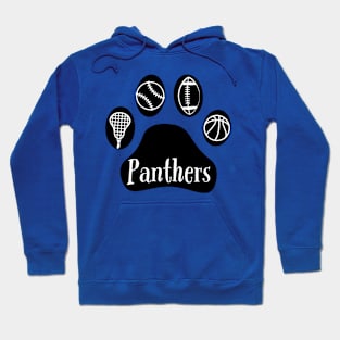 Panthers sports paw Hoodie